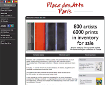 Tablet Screenshot of place-des-arts.com